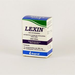 Antibiótico Lexin Duprat 300 Mg 12 Comprimidos