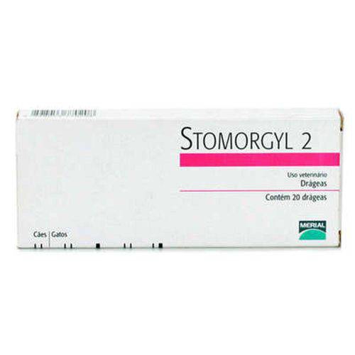 Antibiótico Merial Stomorgyl 2 para Cães e Gatos 10 Comprimidos