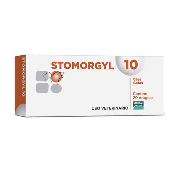 Antibiótico Merial Stormogyl 10 para Cães e Gatos 20 Comprimidos