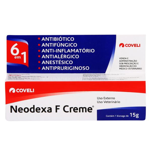 Antibiótico Neodexa F Creme Coveli 15g