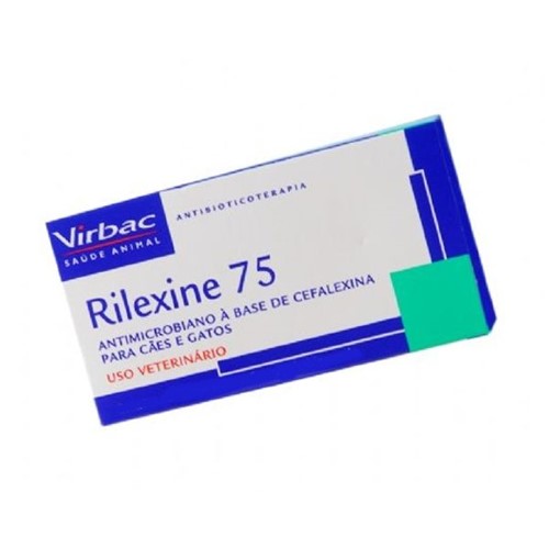 Tudo sobre 'Antibiótico Rilexine 75mg - 14 Comprimidos'