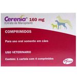 Antiemético Zoetis Cerenia 160mg com 4 Comprimidos