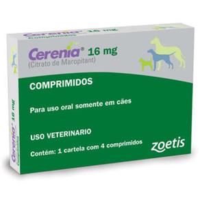 Antiemético Zoetis Cerenia de 4 Comprimidos - 16 Mg