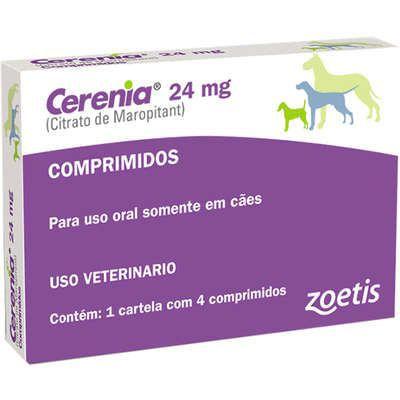 Antiemético Zoetis Cerenia de 4 Comprimidos 24 Mg
