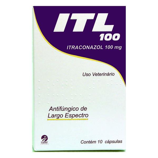 Antifúngico ITL 100 Mg - 10 Comprimidos - Cepav