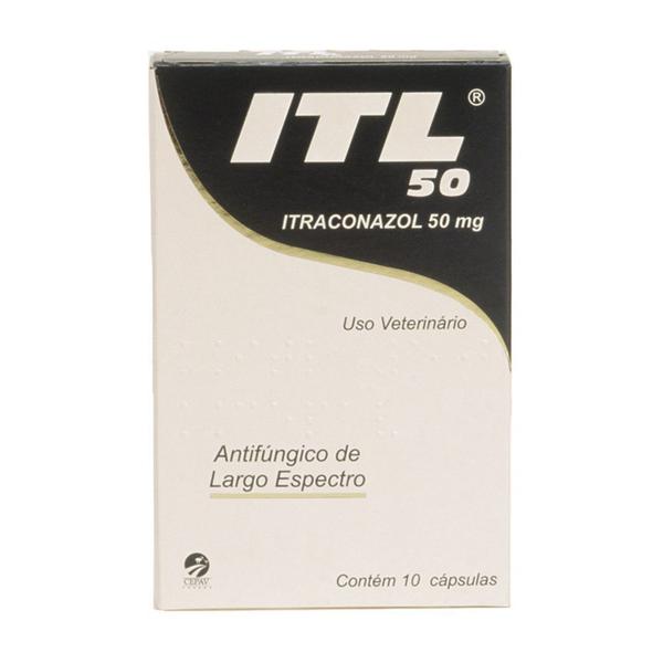 Antifúngico ITL 50 Mg - 10 Comprimidos - Cepav