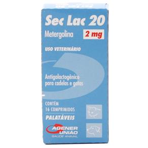 Antigalactogênico Sec Lac 2 Mg 16 Comprimidos