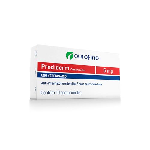 Antiinflamatório Prediderm 10 Comprimidos 20 Mg