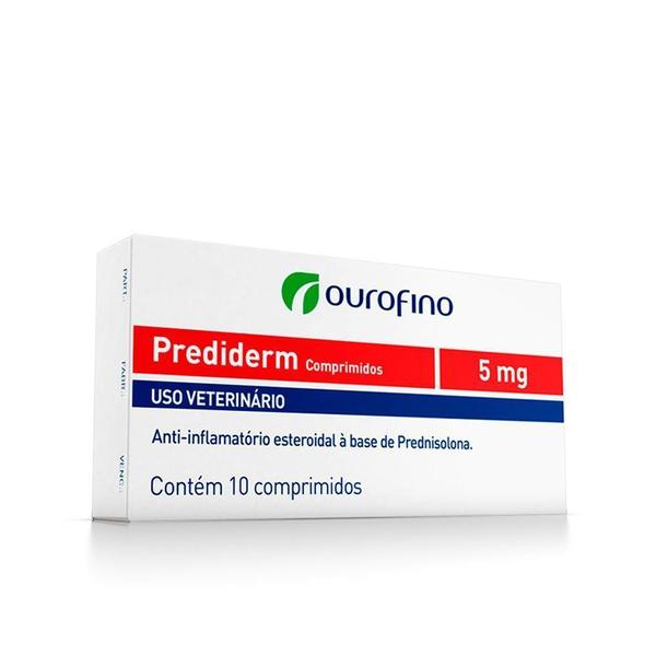 Antiinflamatório Prediderm 10 Comprimidos 5 Mg - Ourofino