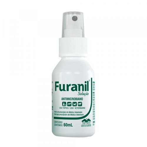 Antimicrobiano Furanil Spray - 60 ML - Vetnil