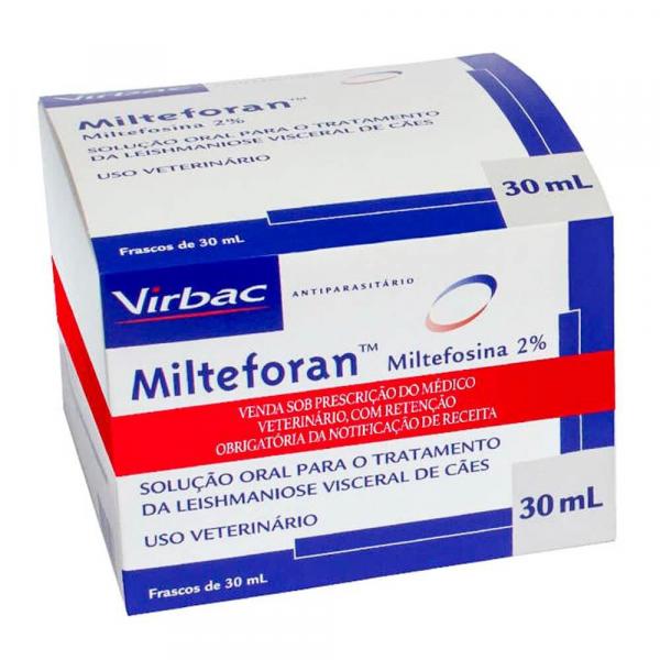 Antiparasitário Solução Oral para o Tratamento da Leishmaniose - 30 Ml - Virbac