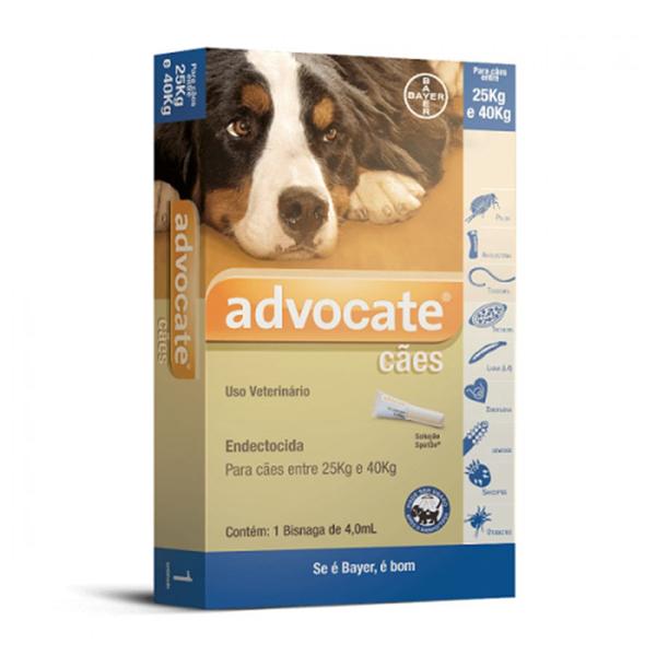 Antipulgas Advocate Cães 25 - 40Kg - Bayer