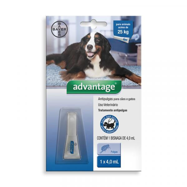 Antipulgas Bayer Advantage para Cães de 25 a 40 Kg