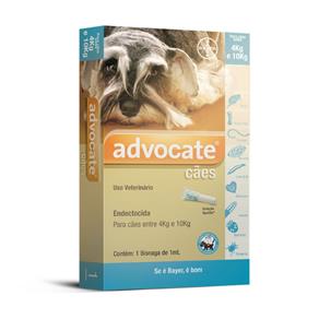 Antipulgas Bayer Advocate para Cães de 4 a 10 Kg