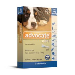 Antipulgas Bayer Advocate para Cães de 25 a 40 Kg
