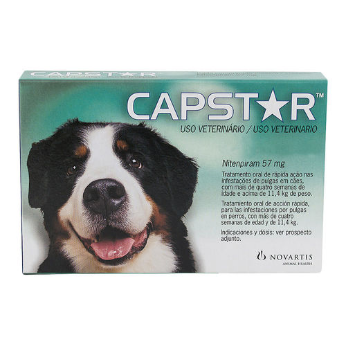 Antipulgas Capstar para Cães Acima de 11kg (6 Comprimidos) - Novartis Validade Março2019