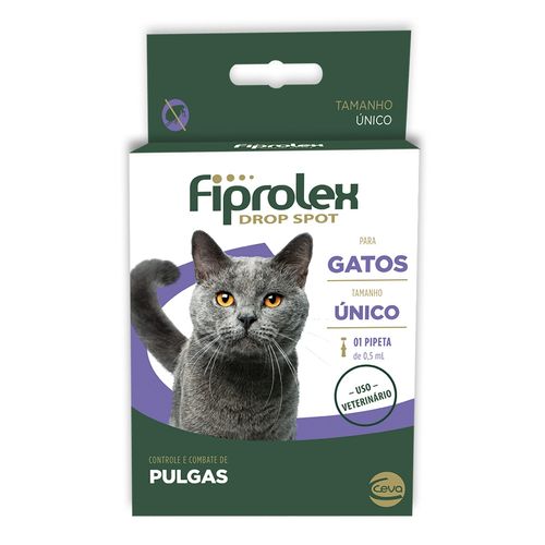 Antipulgas Ceva Fiprolex Drop Spot para Gatos de 0,5 Ml