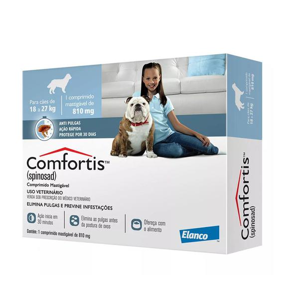 Antipulgas Comfortis para Cães de 18-27 Kg - Elanco