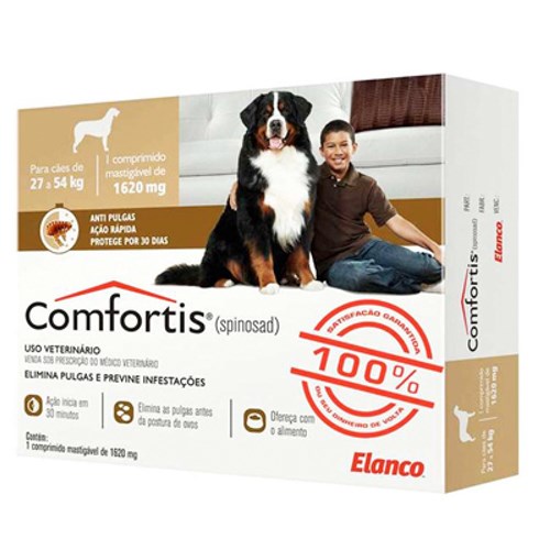 Antipulgas Comfortis para Cães de 27 a 54kg