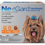 Antipulgas e Anticarrapatos NexGard para Cães de 4,1 a 10 Kg
