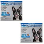 Antipulgas e Carrapatos Cães Nexgard M - 4 a 10Kg - 3 Tabletes Mastigáveis - Combo com 2 Unidades