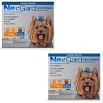 Antipulgas e Carrapatos Cães Nexgard P - 2 a 4Kg - 3 Tabletes Mastigáveis - Combo com 2 Unidades