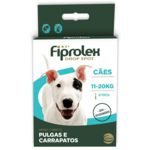 Antipulgas e Carrapatos Ceva Fiprolex Drop Spot para Cães de 11kg a 20kg