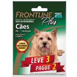 Antipulgas e Carrapatos Frontline Plus para Cães de 1 a 10 Kg - Leve 3 Pague 2