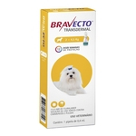 Antipulgas e Carrapatos MSD Bravecto Transdermal para Cães de 2 a 4,5Kg