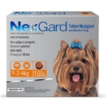 Antipulgas E Carrapatos Nexgard Merial Para Cães De 2 A 4kg 3 Tabletes