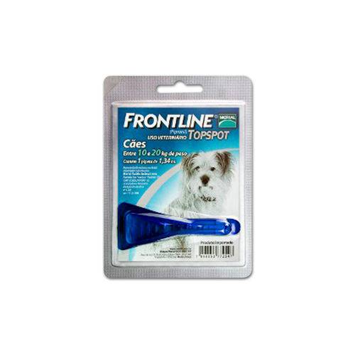 Antipulgas e Carrapatos para Cães de 10 a 20 Kg M - Frontline Top Spot