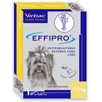 Antipulgas e Carrapatos Virbac Effipro para Cães de 2 Até 10 Kg - 0,67 ML