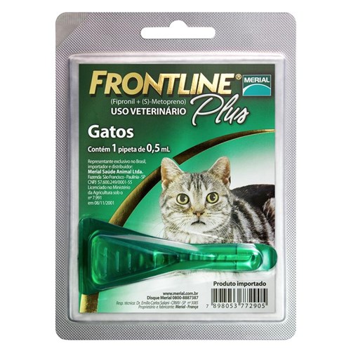 Antipulgas Frontline Plus Gatos