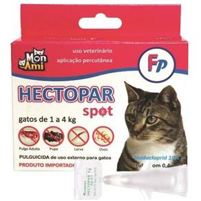 Antipulgas Hectopar FP para Gatos de 01 a 04 Kg