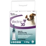 Antipulgas Vectra 3d Cães 4 à 10kg