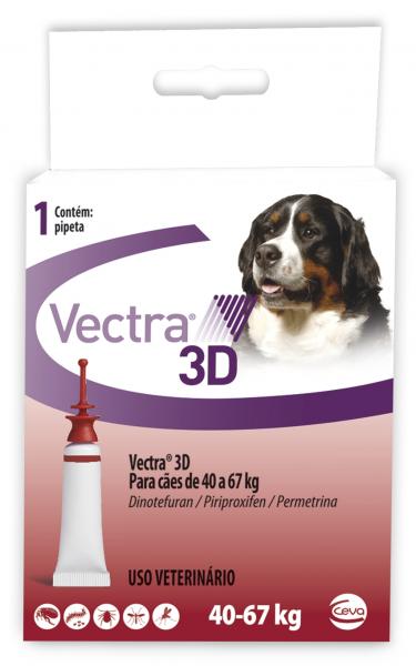 Antipulgas Vectra 3D Cães - Ceva