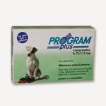 Antipulgas Vetoquinol Program Plus para Cães de 5 Até 11 Kg 2 Comprimidos