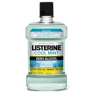 Antisséptico Bucal Listerine Zero 1,5 Litros