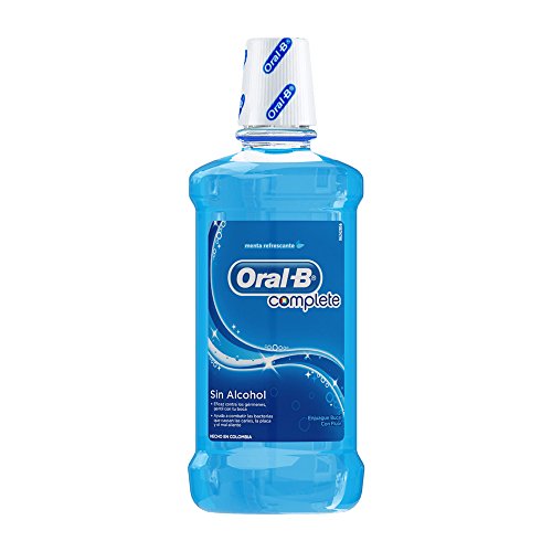 Antisséptico Bucal Oral-B Complete Menta Refrescante, 250 Ml