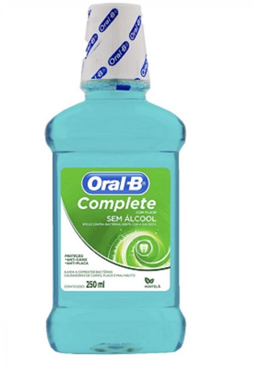 Antisséptico Oral-B Bucal Complete HortelÁ - 250Ml