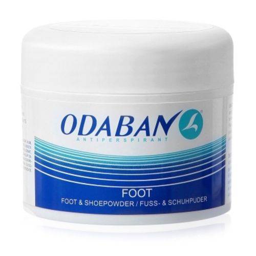 Tudo sobre 'Antitranspirante Odaban Foot Powder – Pó para os Pés - Solução para Hiperidrose e Suor Excessivo'