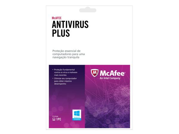 Antivírus Plus Activation Card - McAfee