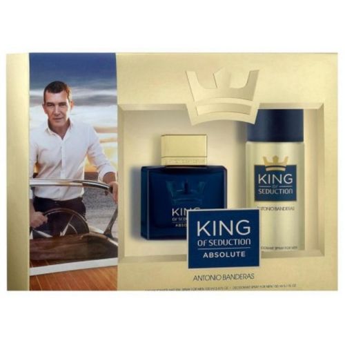 Antonio Banderas King Of Seduction Absolute Kit - Eau de Toilette 100ml + Desodorante 150ml