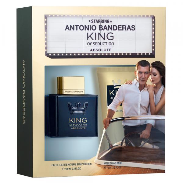 Antonio Banderas King Of Seduction Absolute Kit - Eau de Toilette + Pós Barba