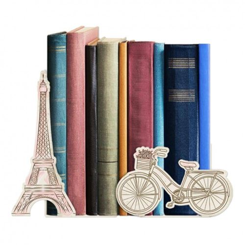 Aparador de Livros Bicicleta Paris