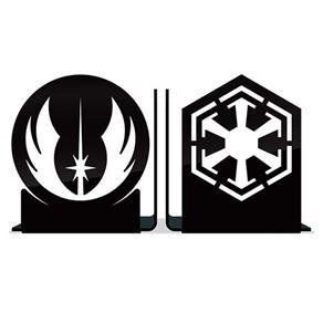 Aparador de Livros Star Wars - Jedis Vs Sith