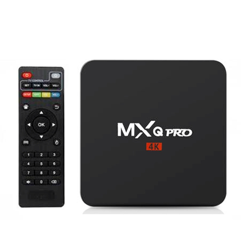 Tudo sobre 'Aparelho Box MXQ Pro Android 7.1 8gb 4k UCD QL 1750 - Tv Box Mxq Pro'