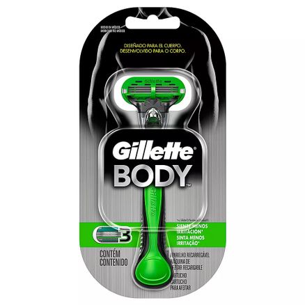 Aparelho de Barbear Gillette Body 1 Unidade + 1 Cartucho
