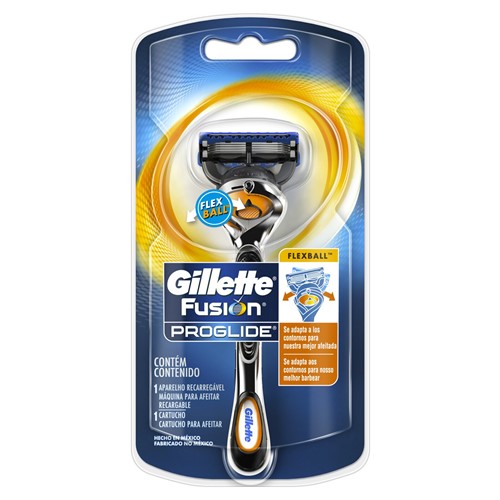 Aparelho de Barbear Gillette Fusion Proglide com Tecnologia Flexball