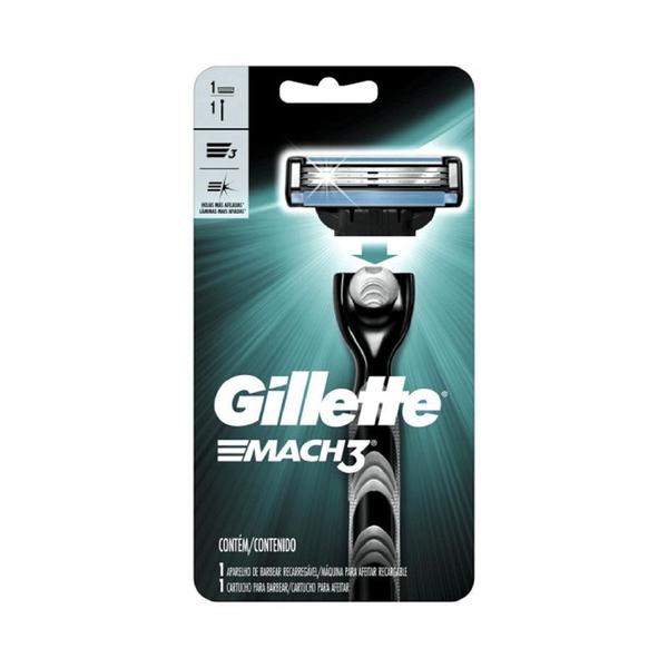 Aparelho de Barbear Gillette Mach 3 - 1071